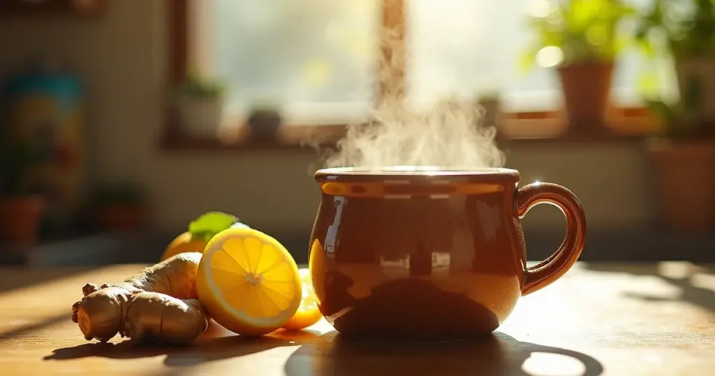 Como fazer chá de gengibre limão: energia natural em 15 minutos
