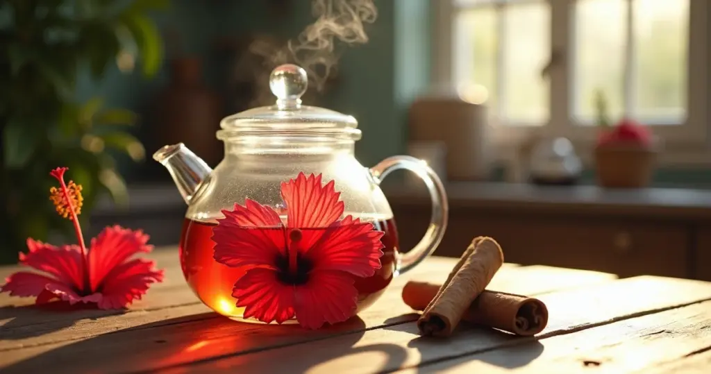 Como fazer chá de hibisco com canela para emagrecer em 10 minutos Como fazer chá de hibisco com canela para emagrecer em 10 minutos
