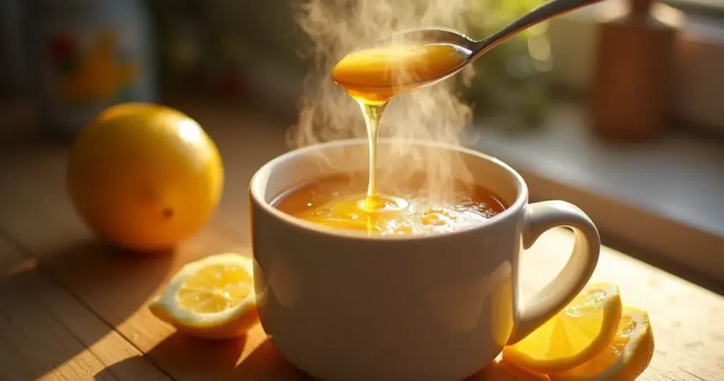 Como fazer chá de limão e mel que alivia gripe em 5 minutos Como fazer chá de limão e mel que alivia gripe em 5 minutos