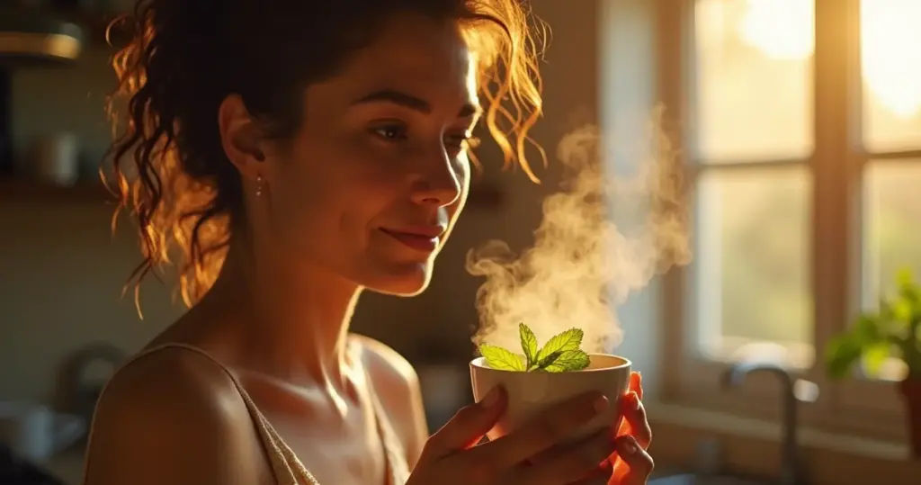 Grávida pode tomar chá de hortelã natural? A linha tênue entre alívio e risco