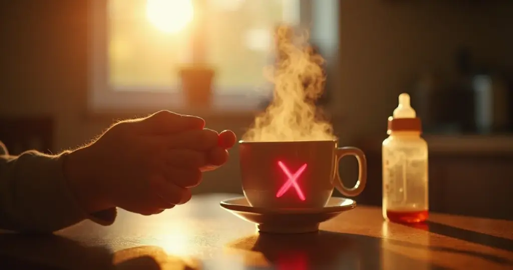 Porque não dar chá para bebês: o detalhe que 91% das mães ignoram