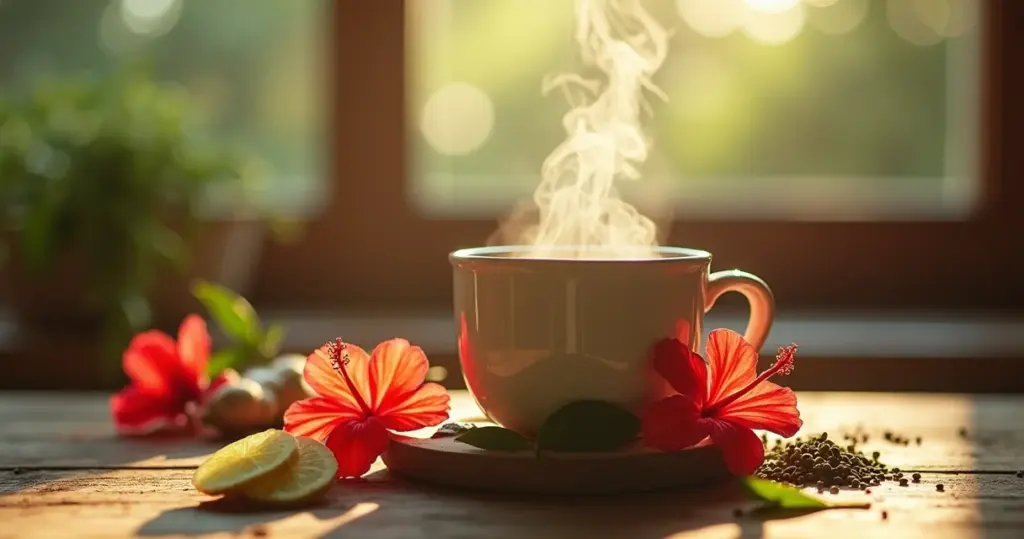 Qual o melhor chá para desinchar a barriga na menopausa? A receita tripla que ninguém te contou