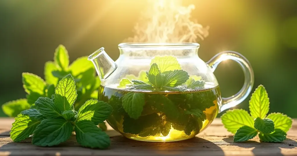 Receita chá de hortelã-pimenta: alívio digestivo em 5 minutos Receita chá de hortelã-pimenta: alívio digestivo em 5 minutos