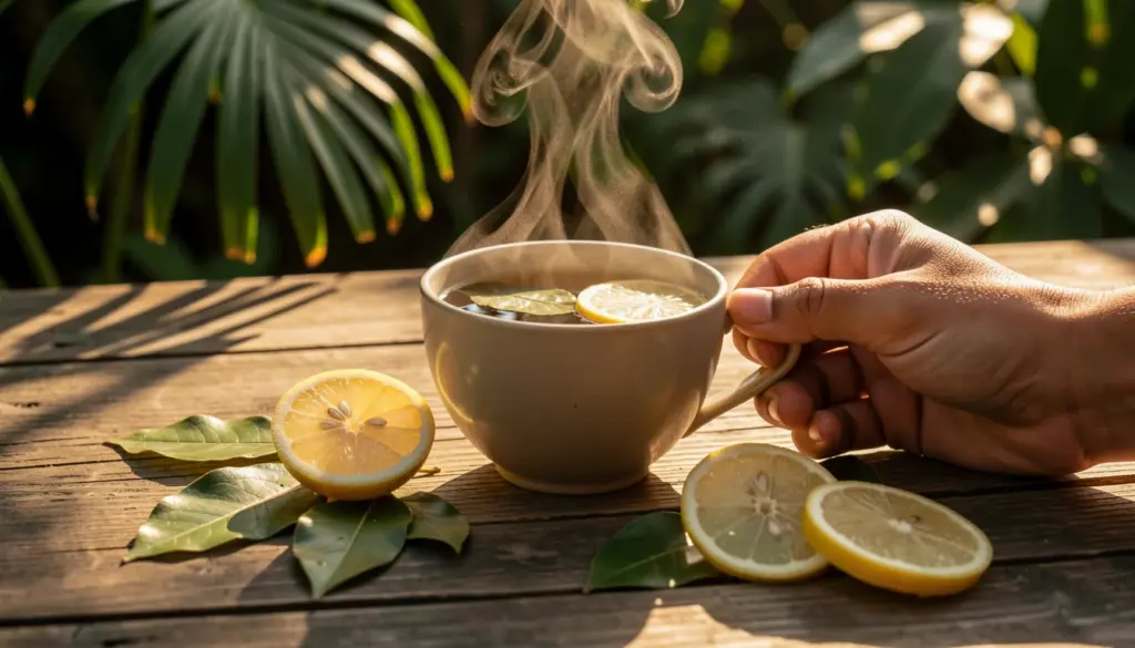 7 Benefícios do Chá de Louro com Limão: Digestão e Imunidade