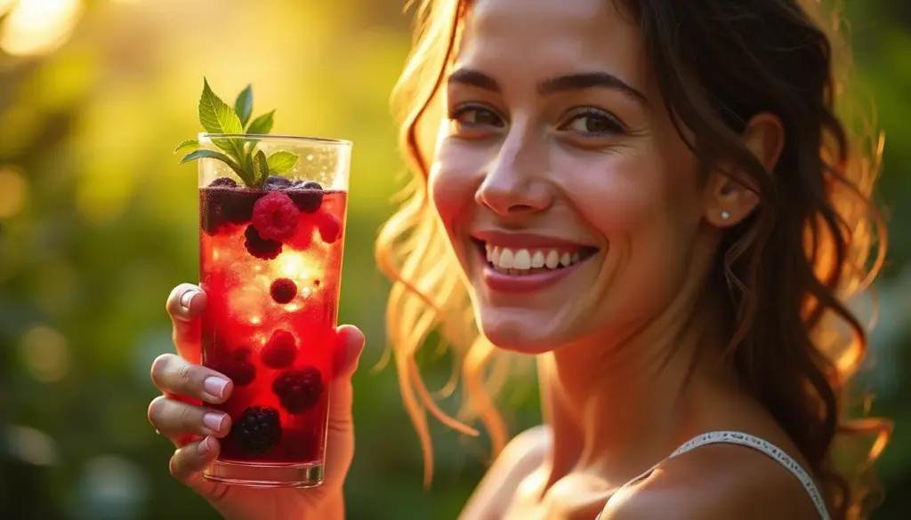 Benefícios do Chá Preto com Frutas Vermelhas: Energia e Saúde