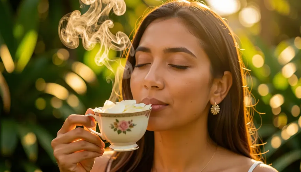 45 Beneficios do Cha Rosa Branca: Alivio para Ansiedade e Mais
