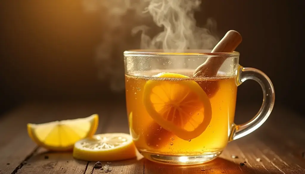 Receita Infalível de Cha para Dor de Garganta Limao e Mel