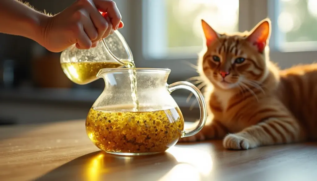 Como Fazer Chá de Camomila para Gatos: Passo a Passo Seguro e Calmante